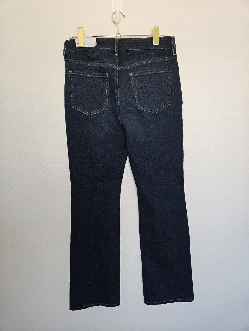 NWT Chicos High Rise Slim Boot Cut Stretch Jeans Rosemary Indigo Womens 8R / 1R